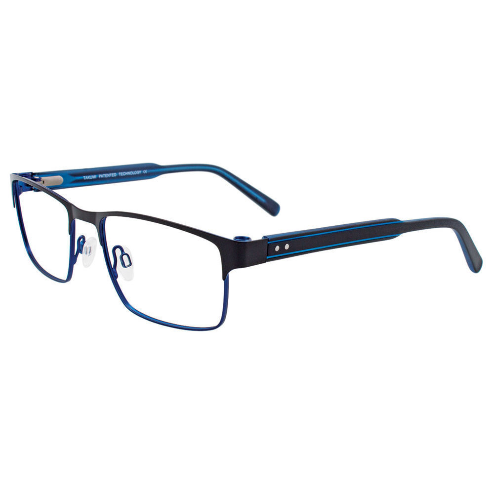 TAKUMI TK1033 Eyeglasses 090 Black   Blue 53mm